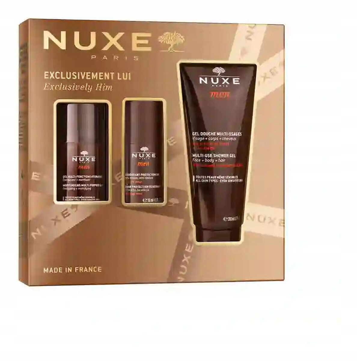 Nuxe Exclusively Him Zestaw pielęgnacyjny dla mężczyzn 200ml