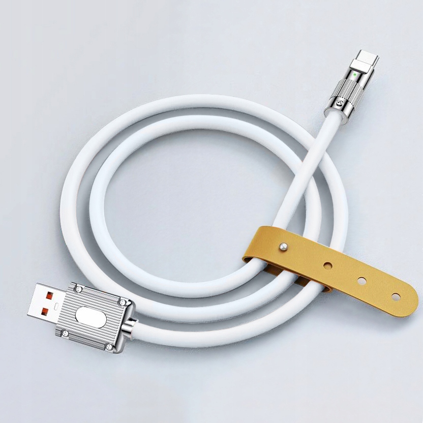 Kabel USB do USB-C 3.1 7A SZYBKIE ŁADOWANIE 120W Złącza USB - USB 3.1 typ C