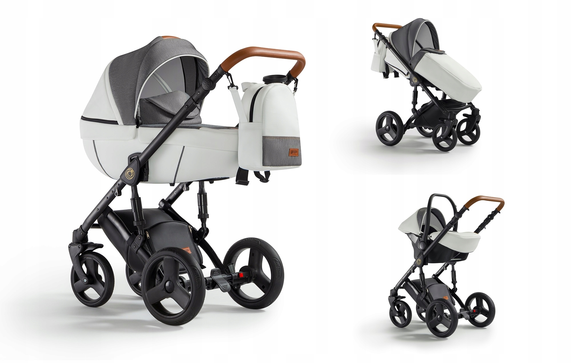 WÓZEK DZIECIĘCY VERDI ORION 3W1+TORBA + AKCESORIA