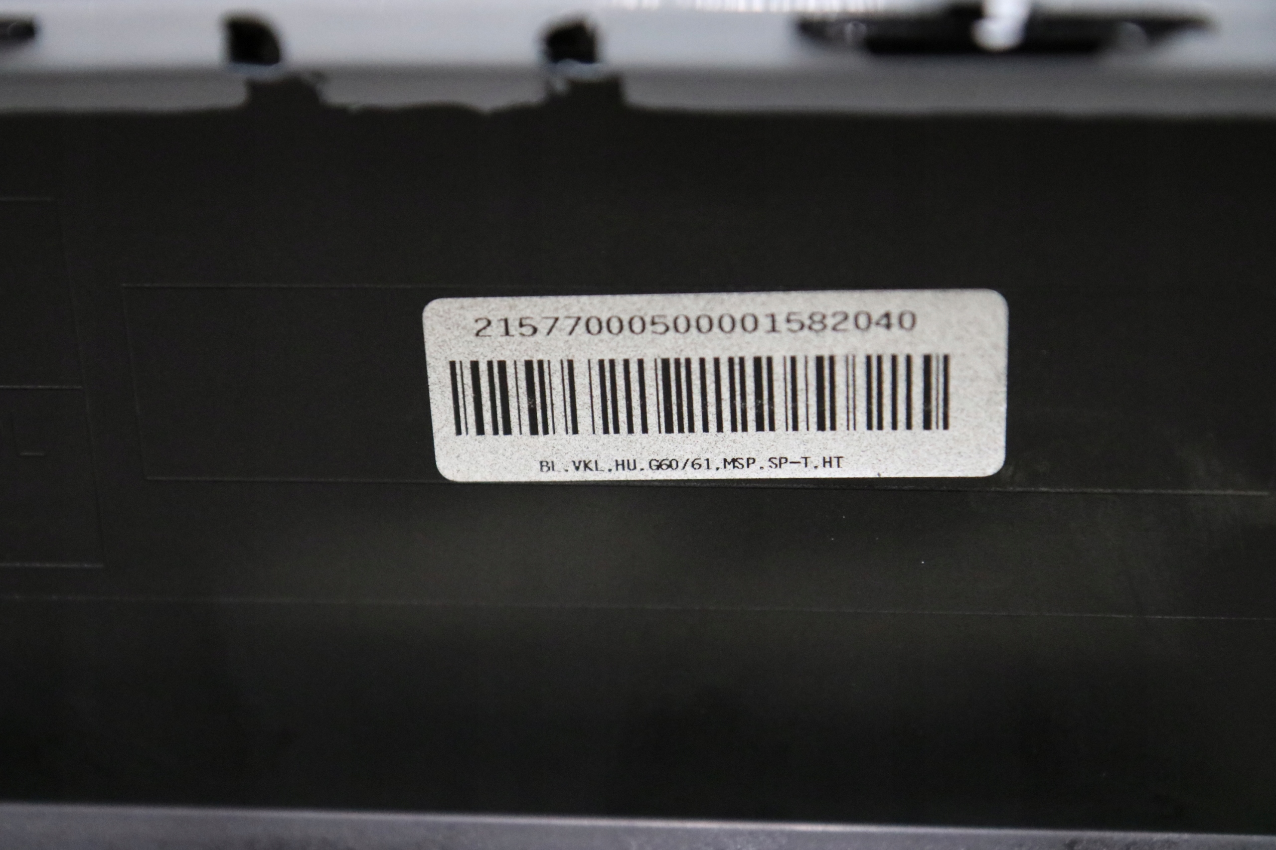 BMW 5 G60 m-packet bumper rear part rear colour C4P BROOKLYN GRAU