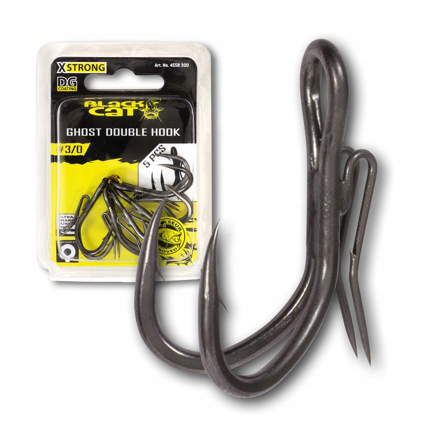 Sumowe Kotwice Black Cat Ghost Dg 4/0-5szt