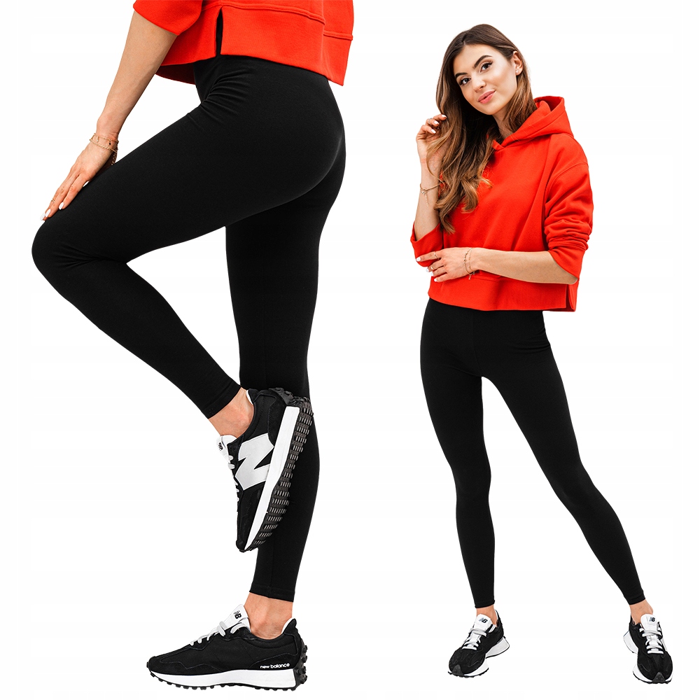 

Spodnie damskie legginsy 071PLR czarne XL