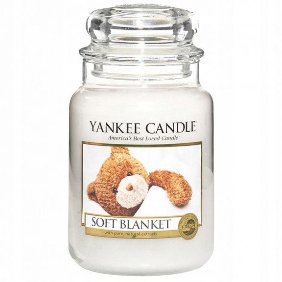 

Yankee Candle Soft Blanket Słoik Duży 623g