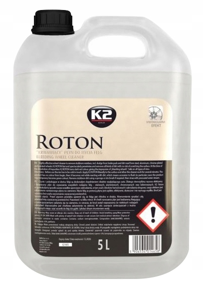 

K2 Roton 5L Płyn Do Mycia Felg Efekt Krwawienia