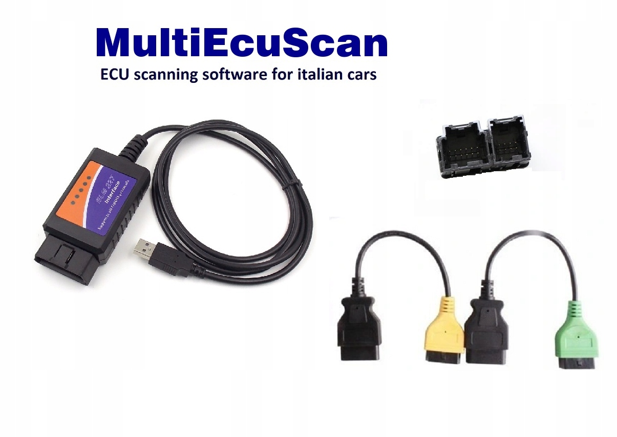 zestaw Multiecuscan do FIAT ALFA LANCIA +Bypass