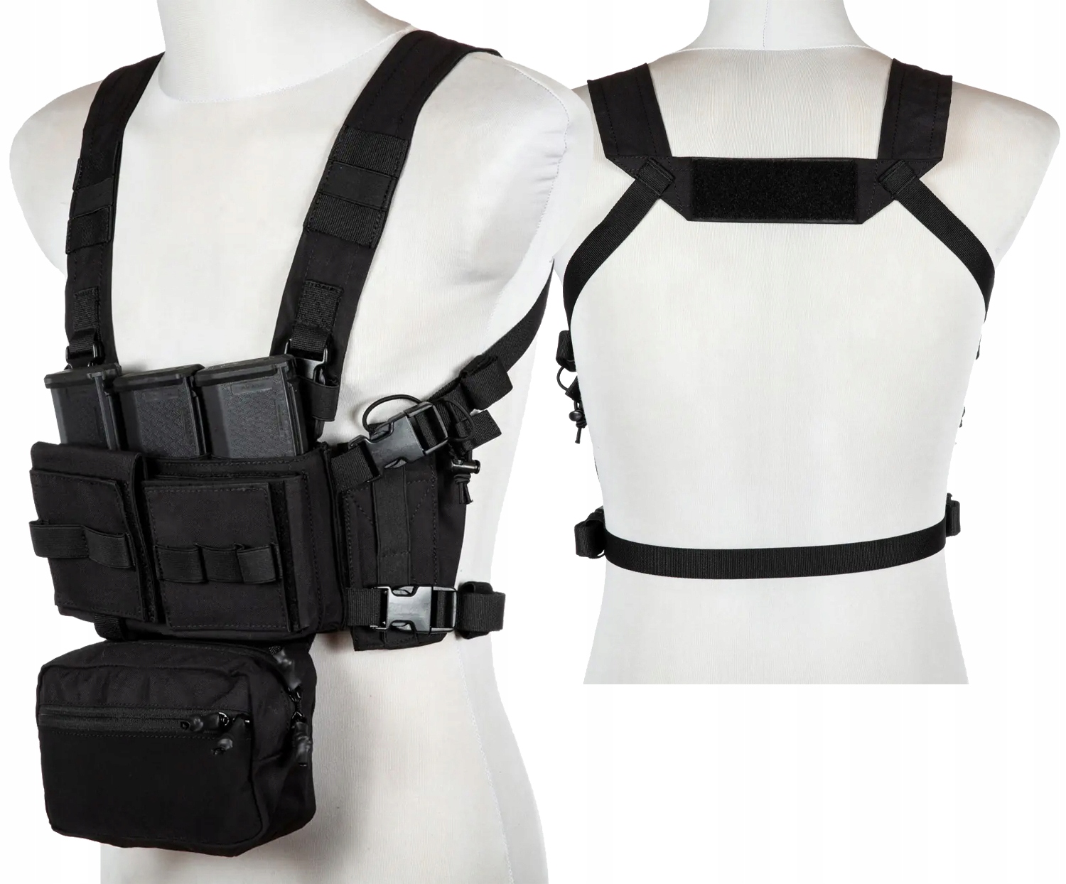 Kamizelka Taktyczna Chest Rig MK4 Primal Gear Czarna