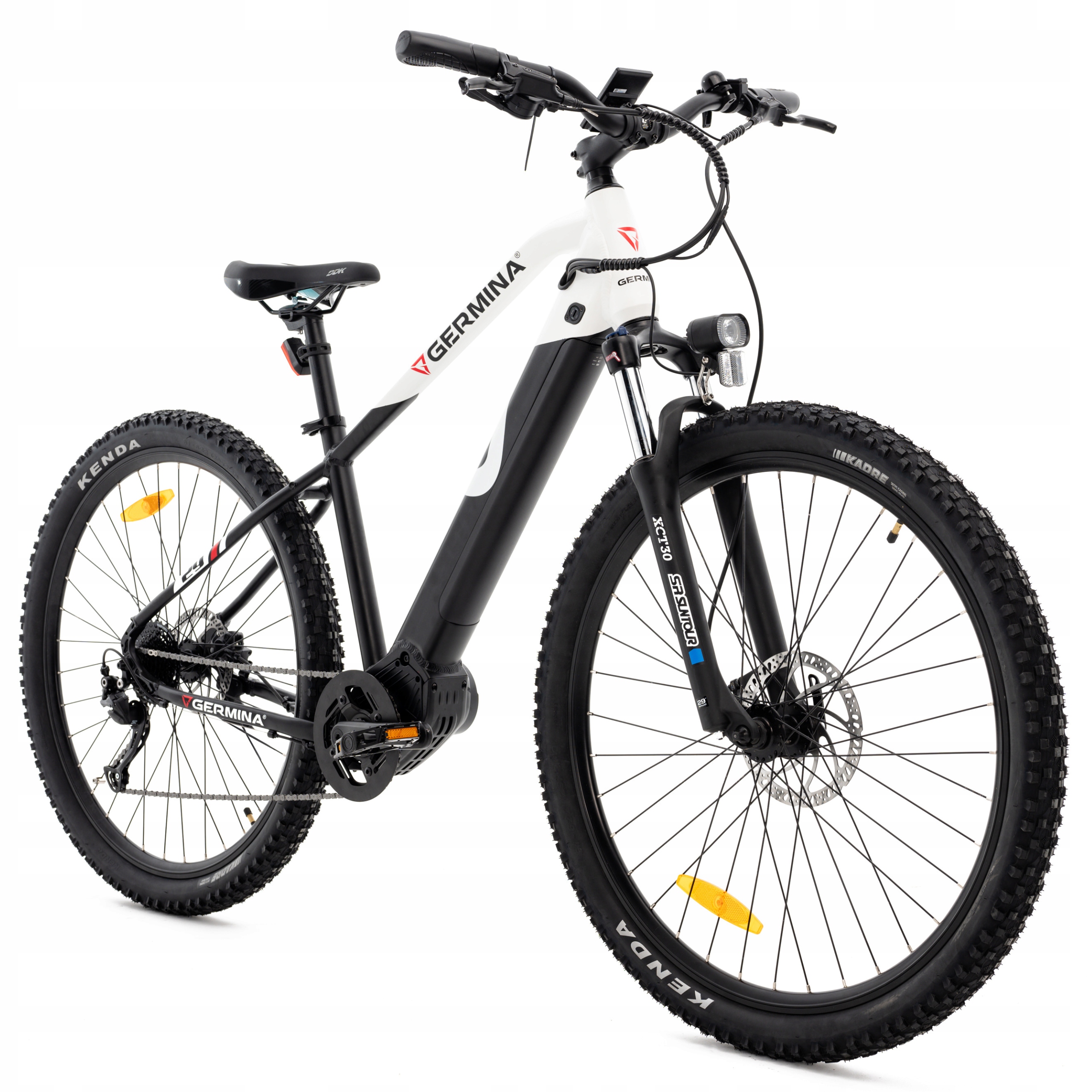 Rower elektryczny Germina Mtb 29 elektryk 25km/h silnik centralny 90km