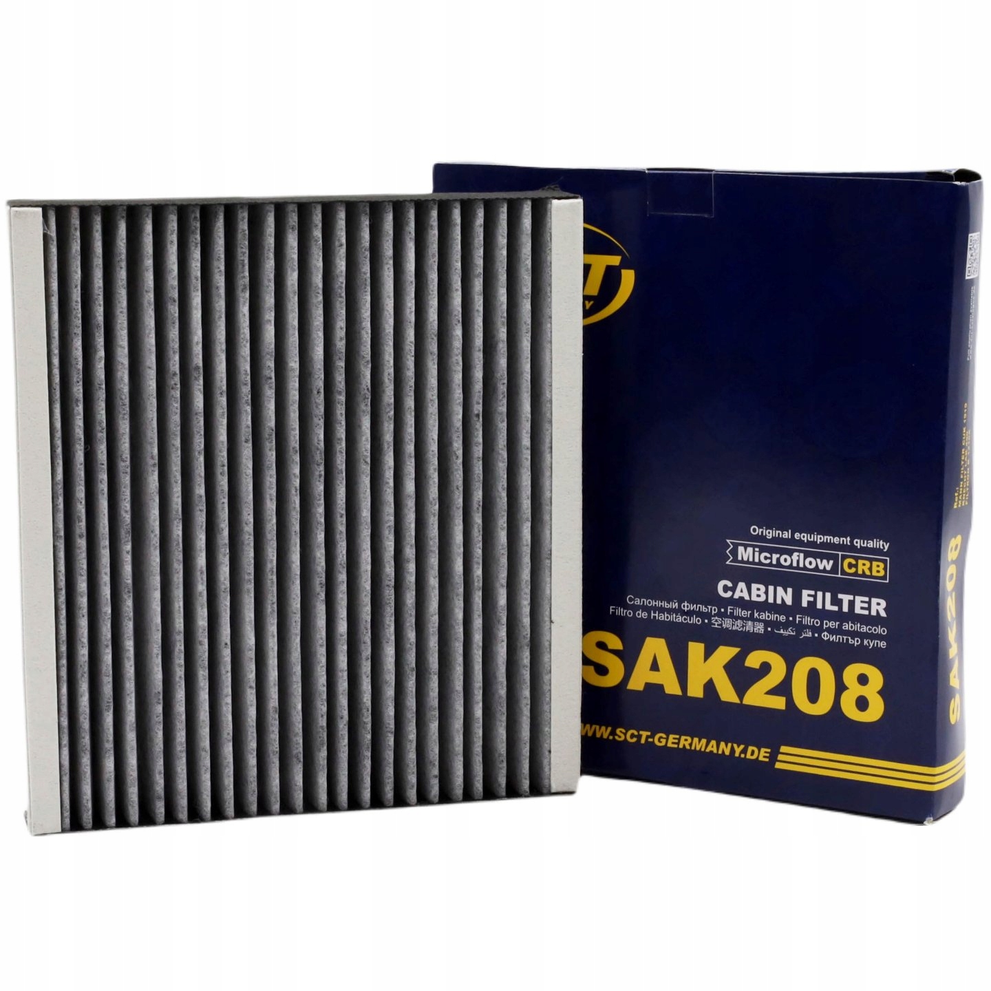 

Filtr Kabinowy Węglowy Sct SAK208
