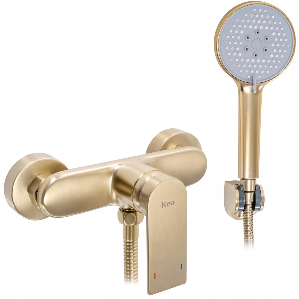 Sprchová batéria Verso brúsené zlato (REA-B6566) /sm/
