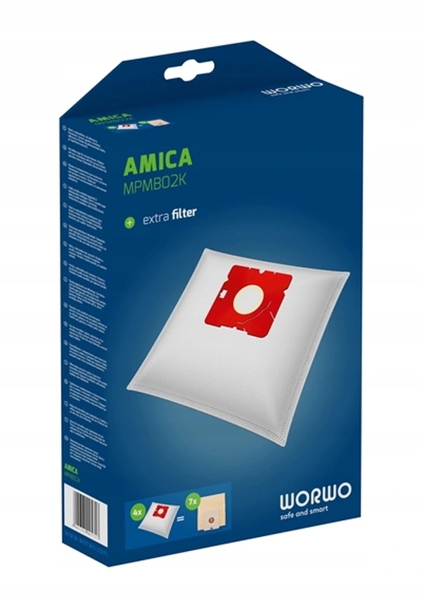 

Worki do Odkurzaczy Amica Mpm Electrolux MPMB02K