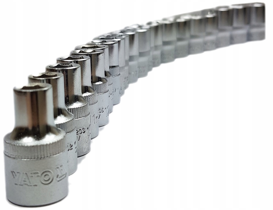 

Nasadki 1/2'' Zestaw Yato 8-32MM 20 Nasadek