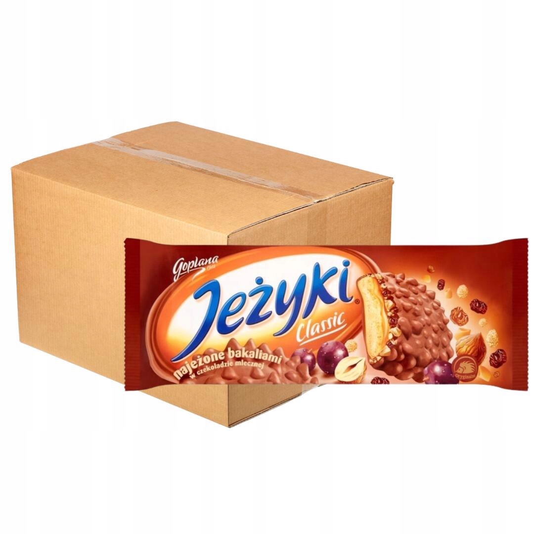 Levně Ježky Classic Sušenky v mléčné čokoládě 140 g x 20 kusů