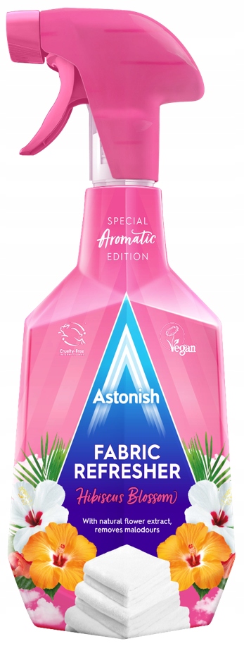 

Astonish odświeżacz do tkanin Hibiskus 750 ml Gb