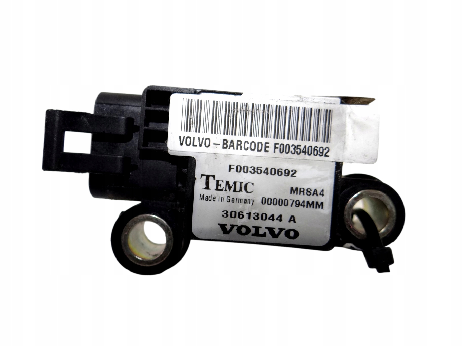 Crashsensor Drucksensor VOLVO V40 30613044A