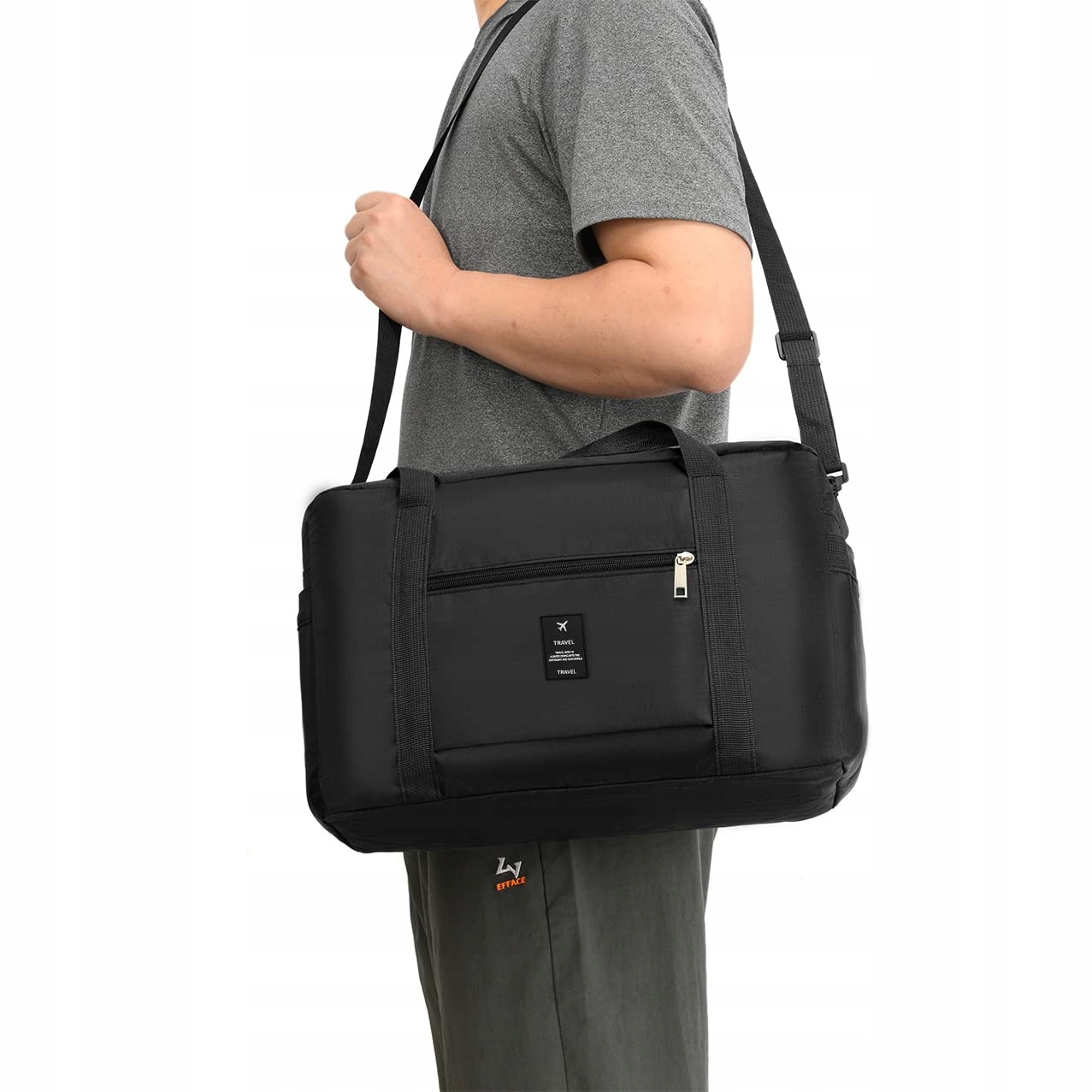 TORBA DO SAMOLOTU BAGAŻ PODRĘCZNY DO BAGAŻ PODRĘCZNY RYANAIR 40X20X25 cm Materiał dominujący ortalion