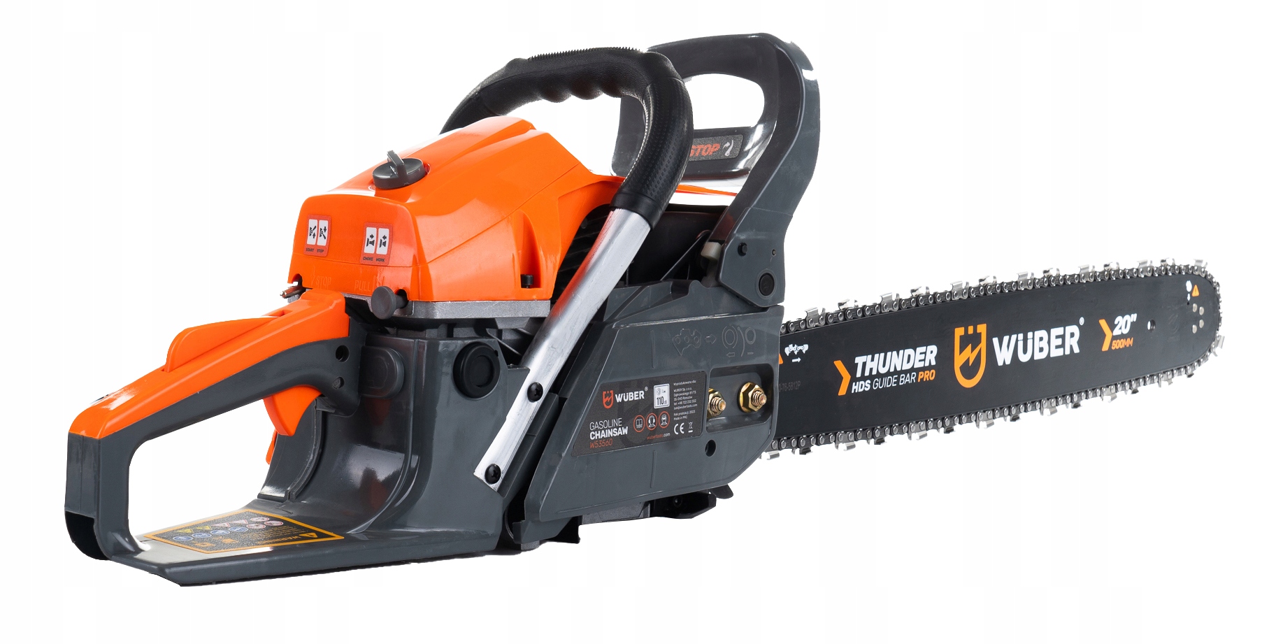 PIŁA SPALINOWA ŁAŃCUCHOWA PILARKA DREWNA + OLEJ Zasilanie spalinowe