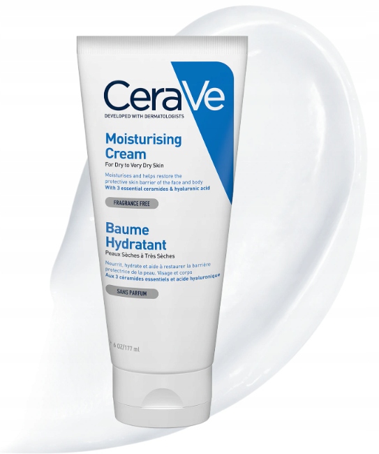 CeraVe krem nawilżający do skóry suchej i bardzo suchej 177 ml