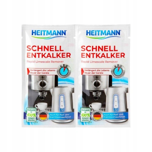 Heitmann средство для удаления накипи в пакетиках 2X15G DE