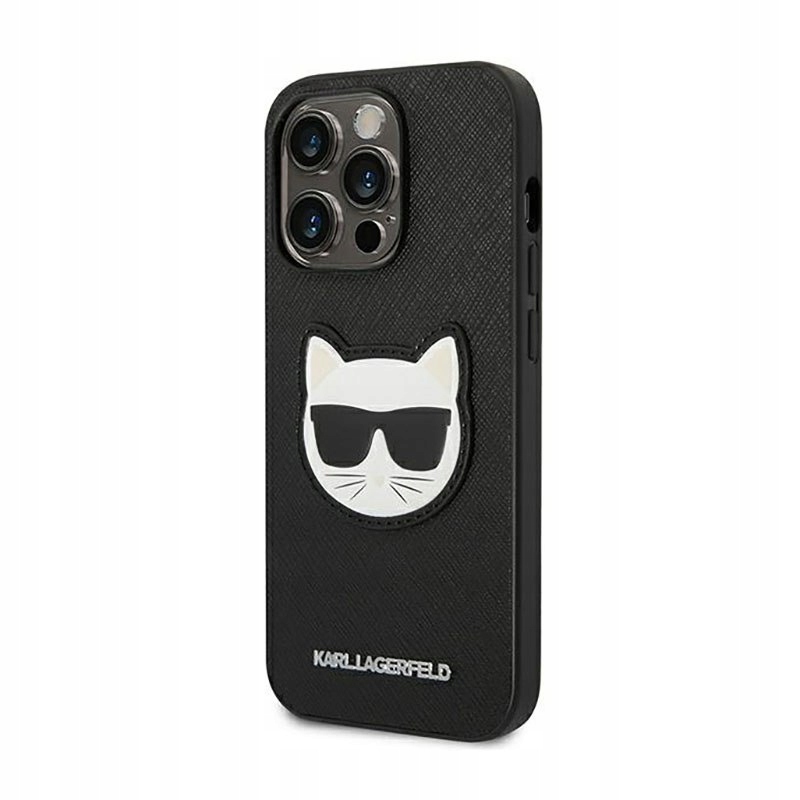 Zadní Kryt Karl Lagerfeld pro Apple iPhone 14 Pro, černý