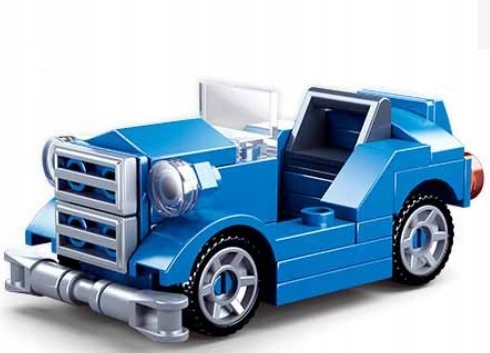 

Klocki Sluban Cabriolet Niebieski Samochód Auto