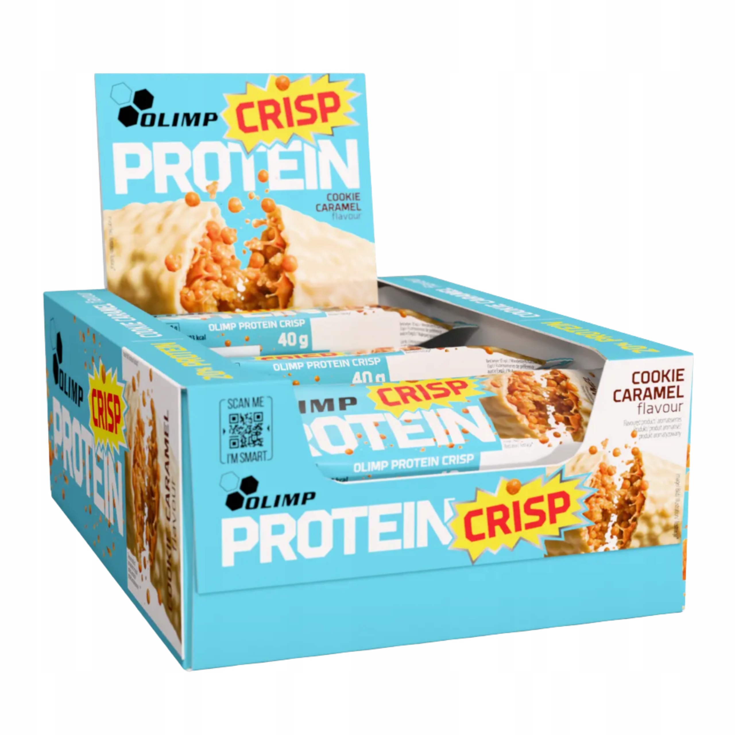 Proteinová Tyčinka Olimp Protein Crisp 20 Ks Cookie Caramel