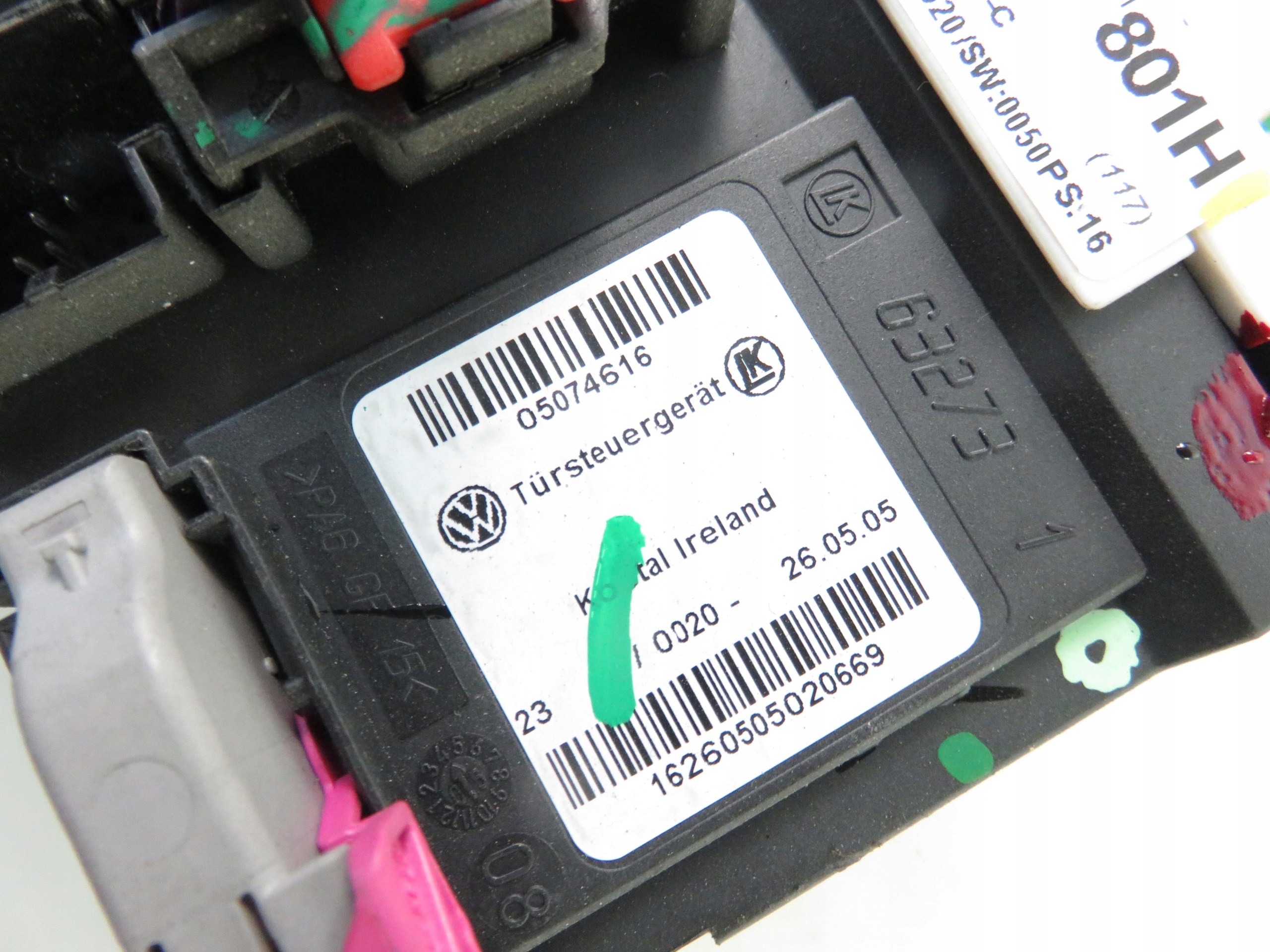 PODNOŚNIK SZYBY LEWY PRZEDNI 3D AUDI A3 (8P1) 8P0959801H Numer katalogowy części 8P0959801H