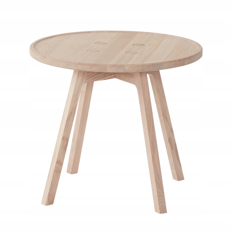 Andersen Furniture C2 Okrúhly Konferenčný Stolík z dubového dreva 50 cm