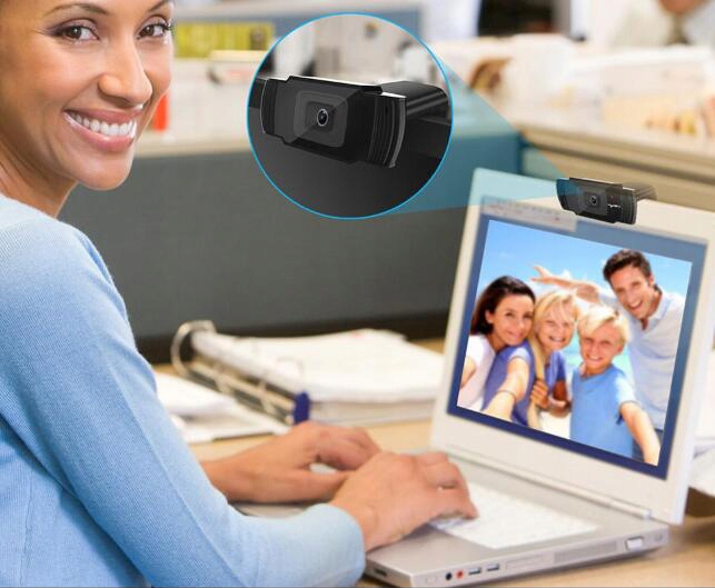 KAMERKA INTERNETOWA FULL HP 480P KAMERA DO KOMPUTERA LAPTOPA Z MIKROFONEM Megapiksele 480 MP
