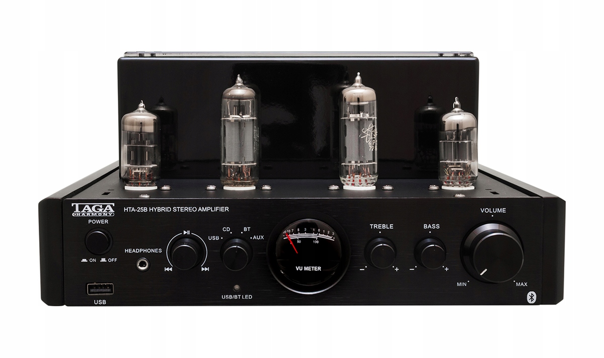 TAGA Harmony HTA-25B Czarny Wzmacniacz lampowy BT