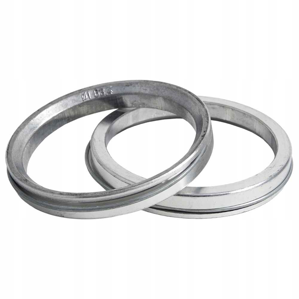 4ks Hliníkové centrovací kroužky 75,1 x 63,4