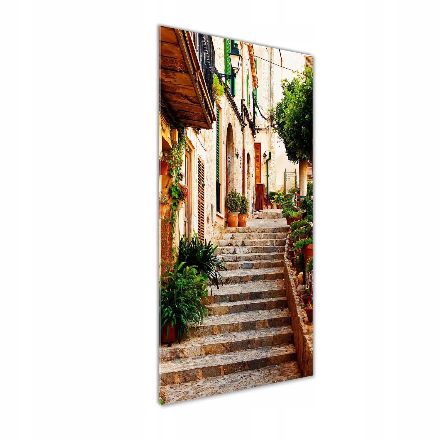 Fotoobraz na skle Uličky ve Španělsku 50 x 125 cm