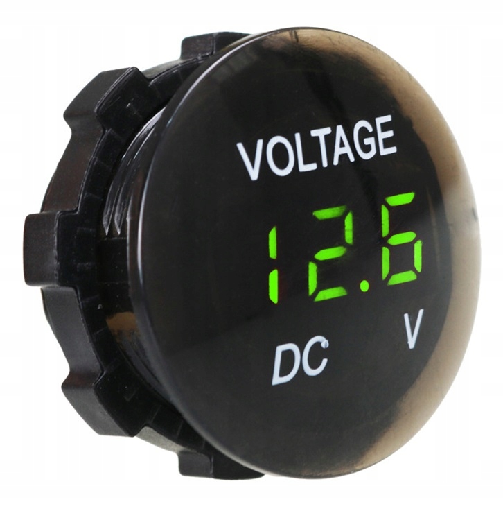 

Woltomierz voltomierz samochodowy 4-30V zielony