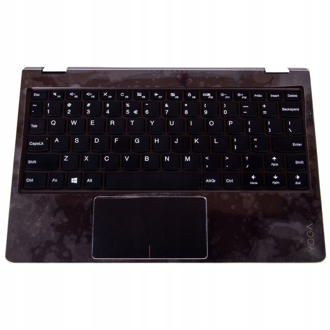 Palmrest klávesnice qwerty touchpad Lenovo IdeaPad Yoga 710 11 černá