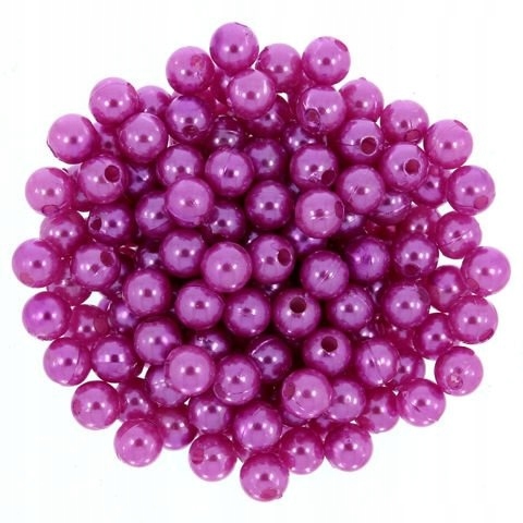 Korálky Perličky Akrylové 6mm 500g