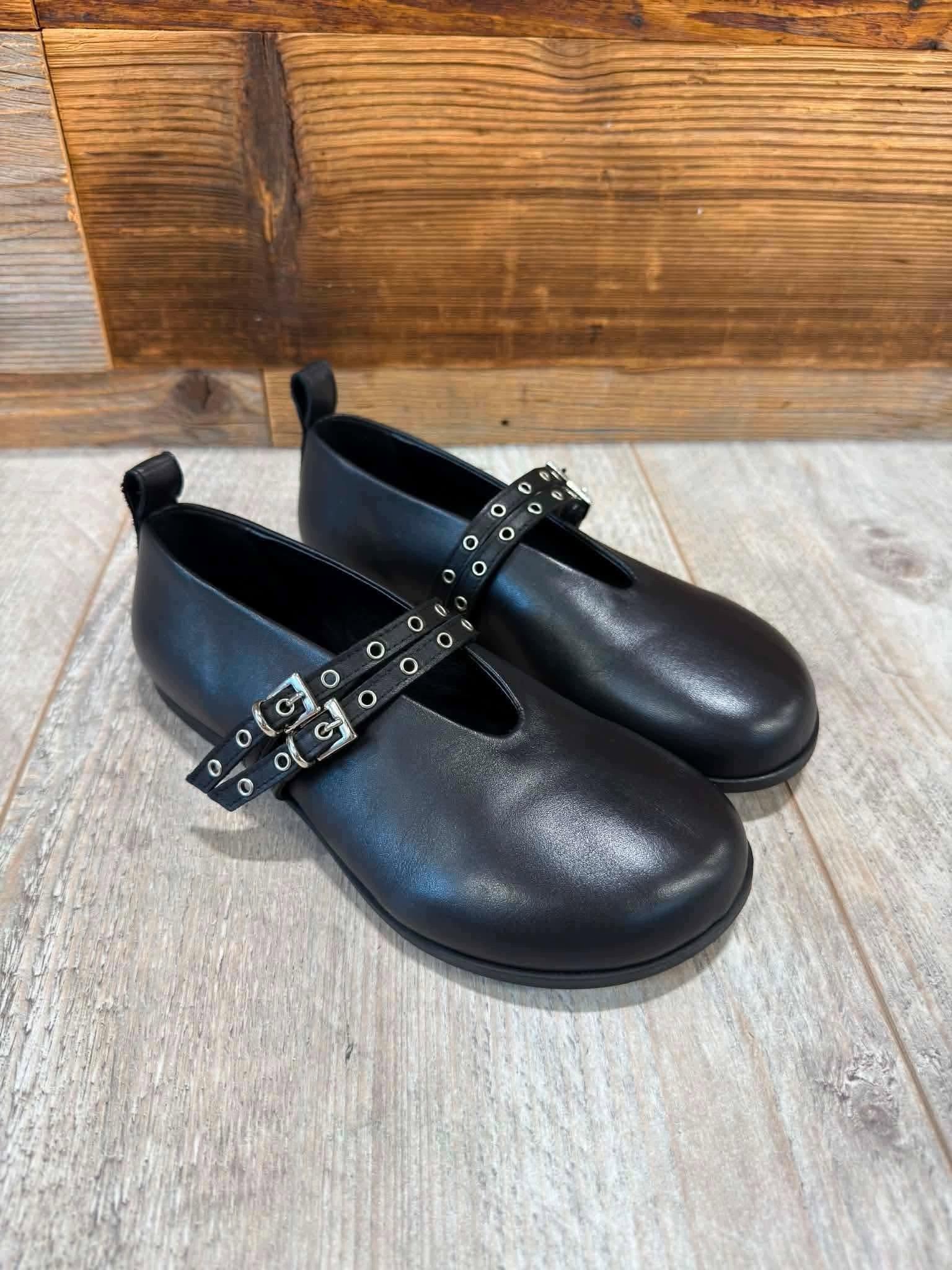 By O La La...! Kotníkové Boty Baleríny Barefoot Černé 37