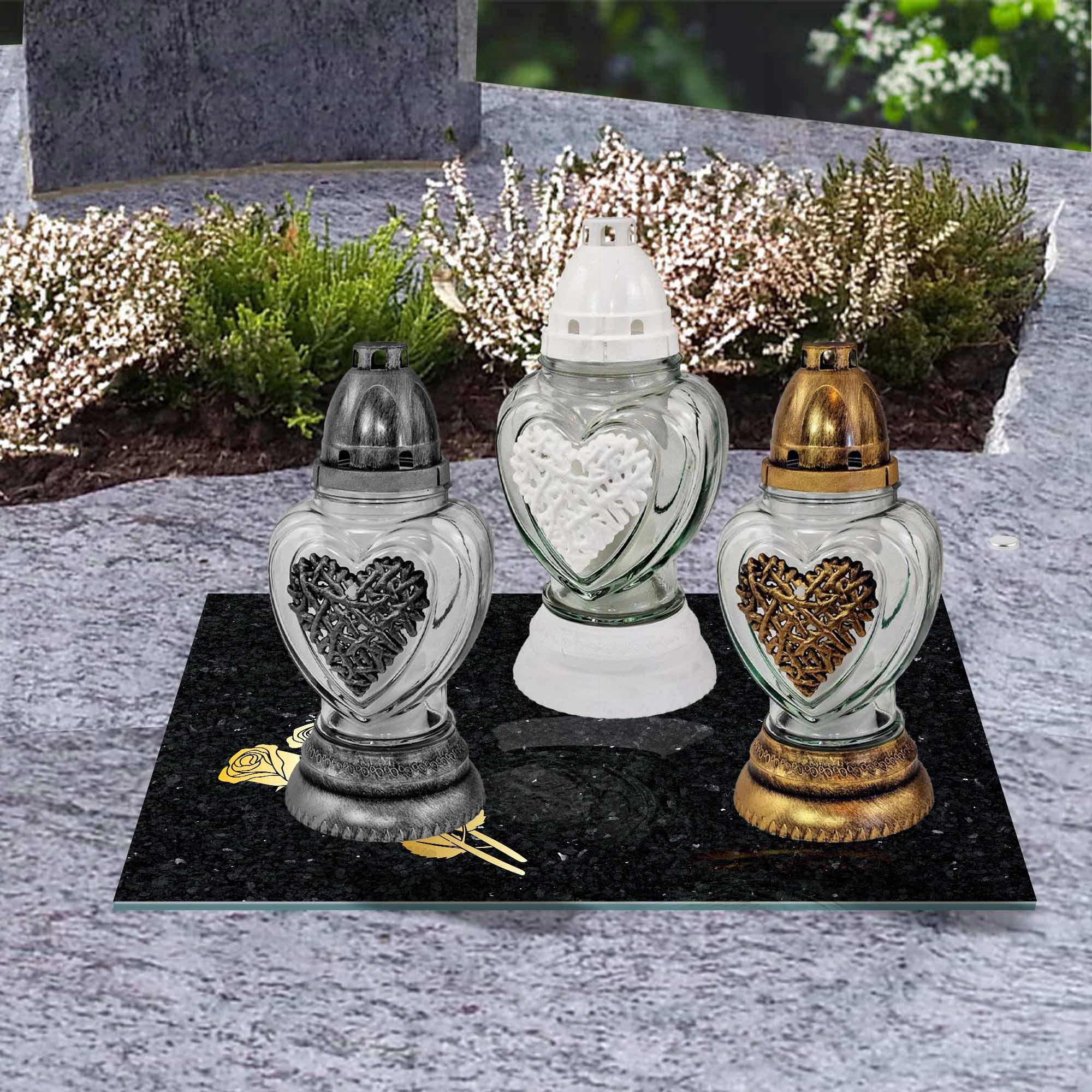 SZKLANA PODSTAWKA POD ZNICZE 30x20cm 491a EAN (GTIN) 0000302010806