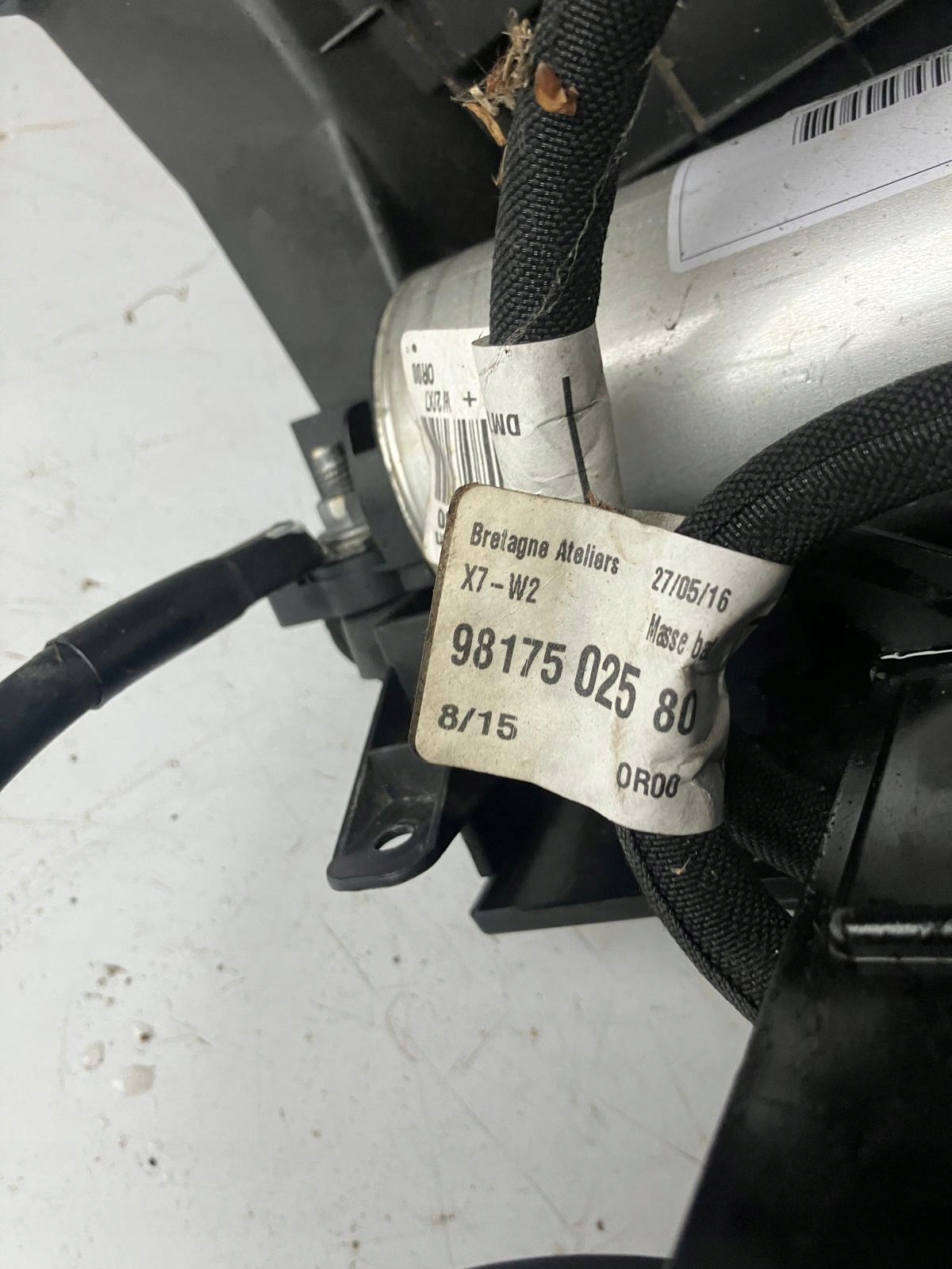 Module START STOP Boîte CITROEN C5 III X7 LIFT 9801739380