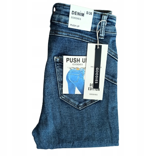 

Klasyczne damskie spodnie Jeans Goodies Rurki 44