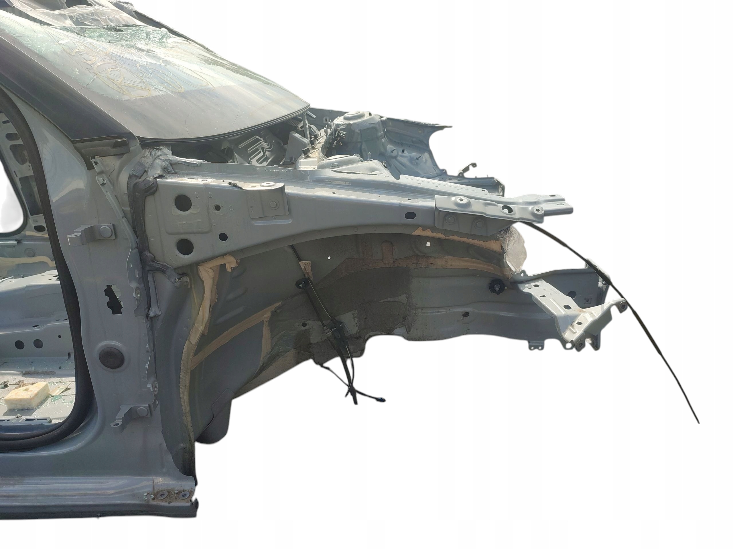 quarter right pillar A AUDI A1 II 82A LAK: LZ7W (18-25)