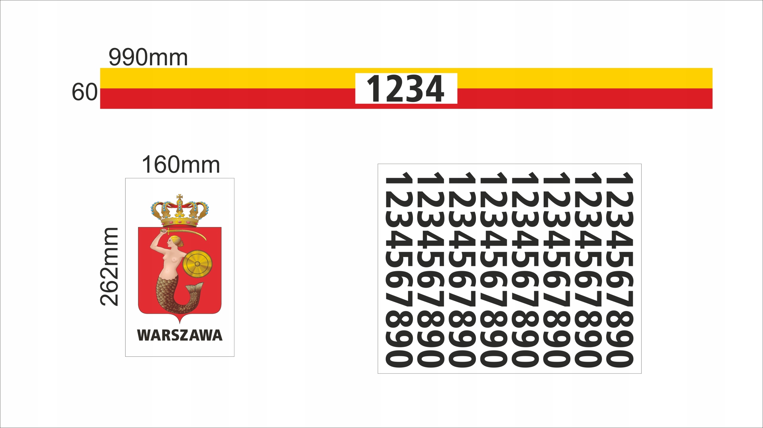 

Naklejki magnetyczne Taxi Warszawa