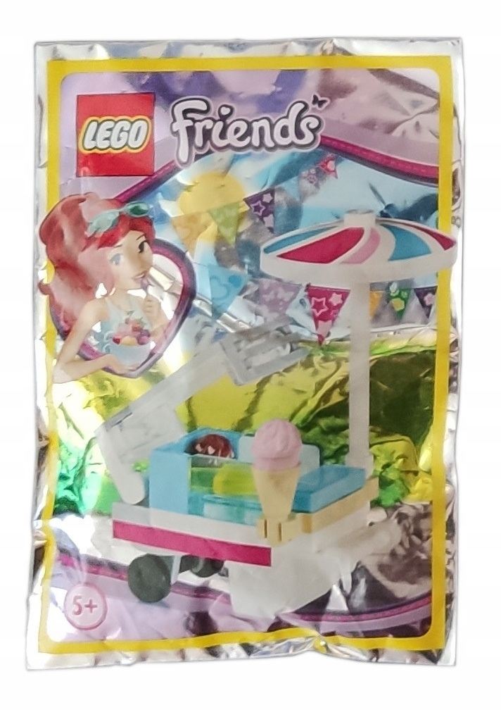 Zestaw Lego Friends Minifigure Polybag Ice Cream Cart #561605