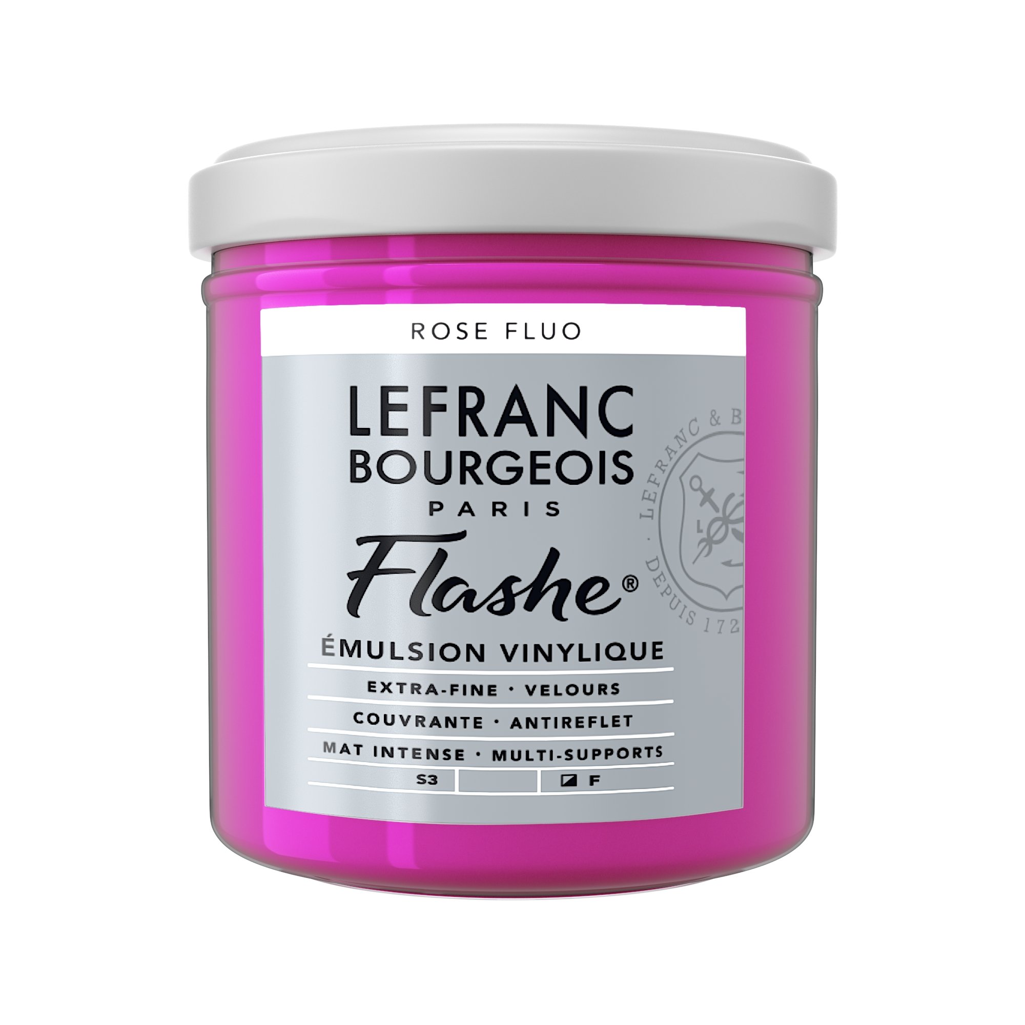 Lefranc Flashe Acrylic 125ML Fluorescent Pink
