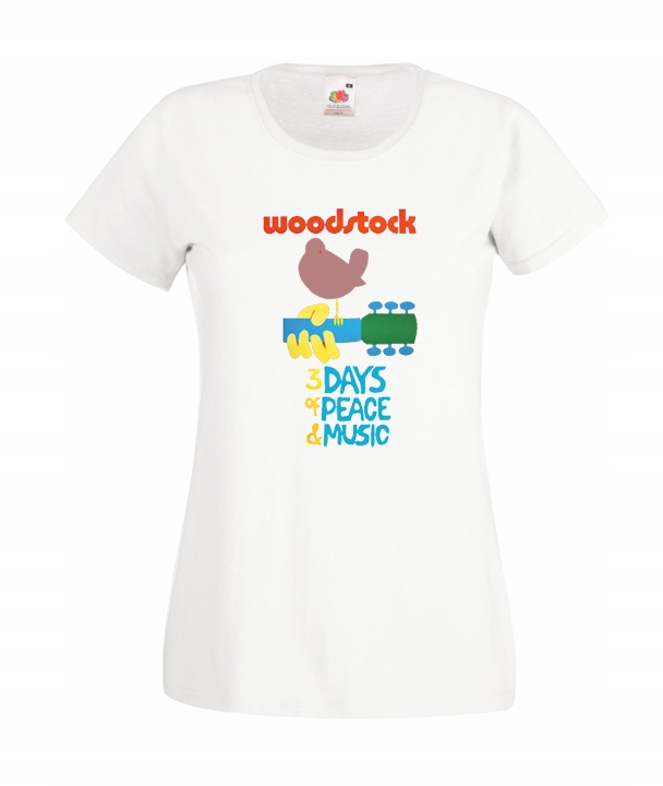 

S Koszulka Damska Woodstock Peace Music Festiwal