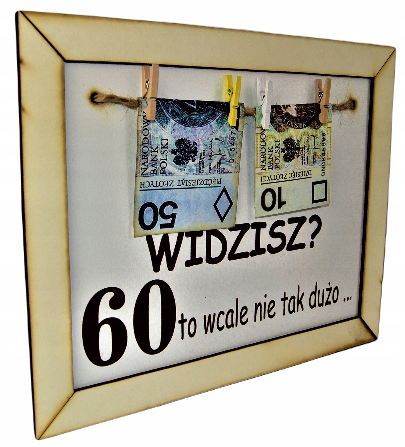 

Śmieszny Ramka na 60 Urodziny