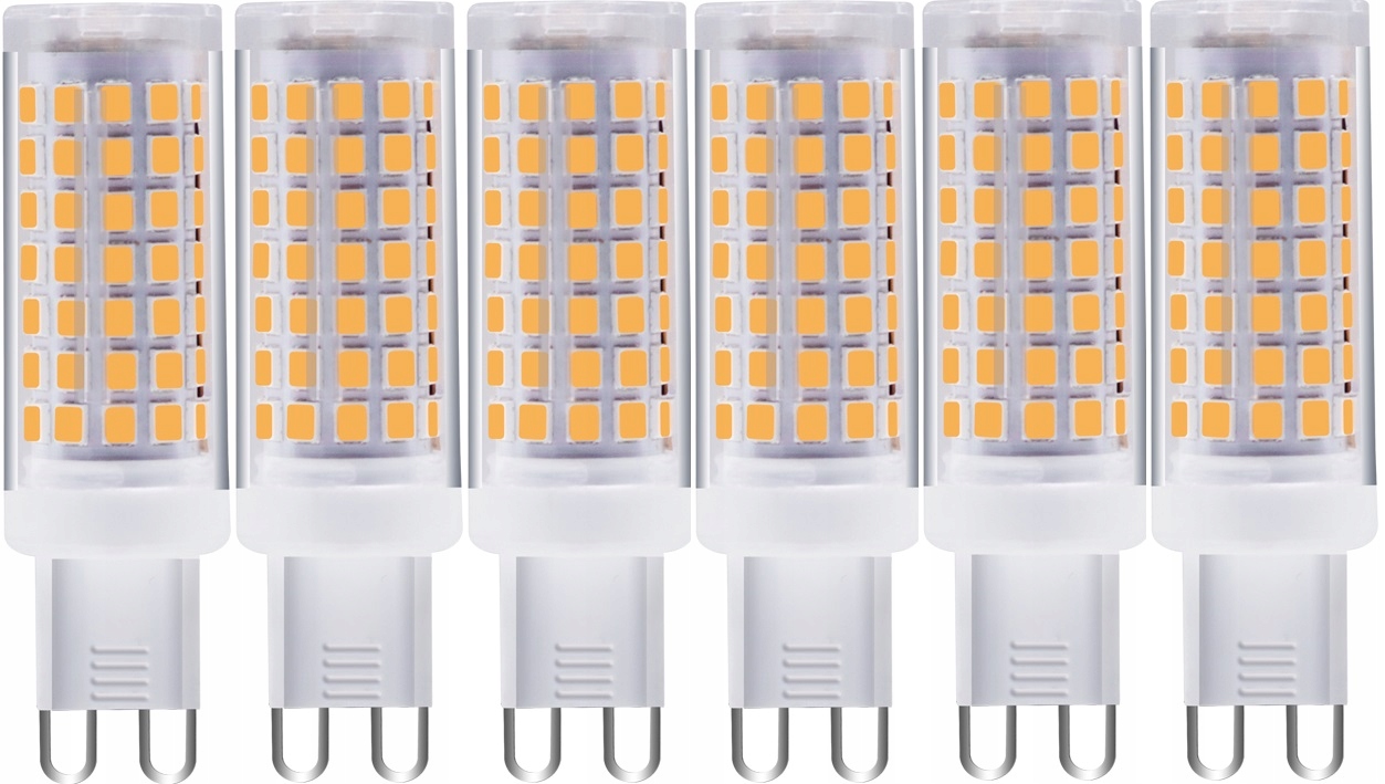 

6x Żarówka Led mini G9 10W 1000lm =75W 230V 4000K
