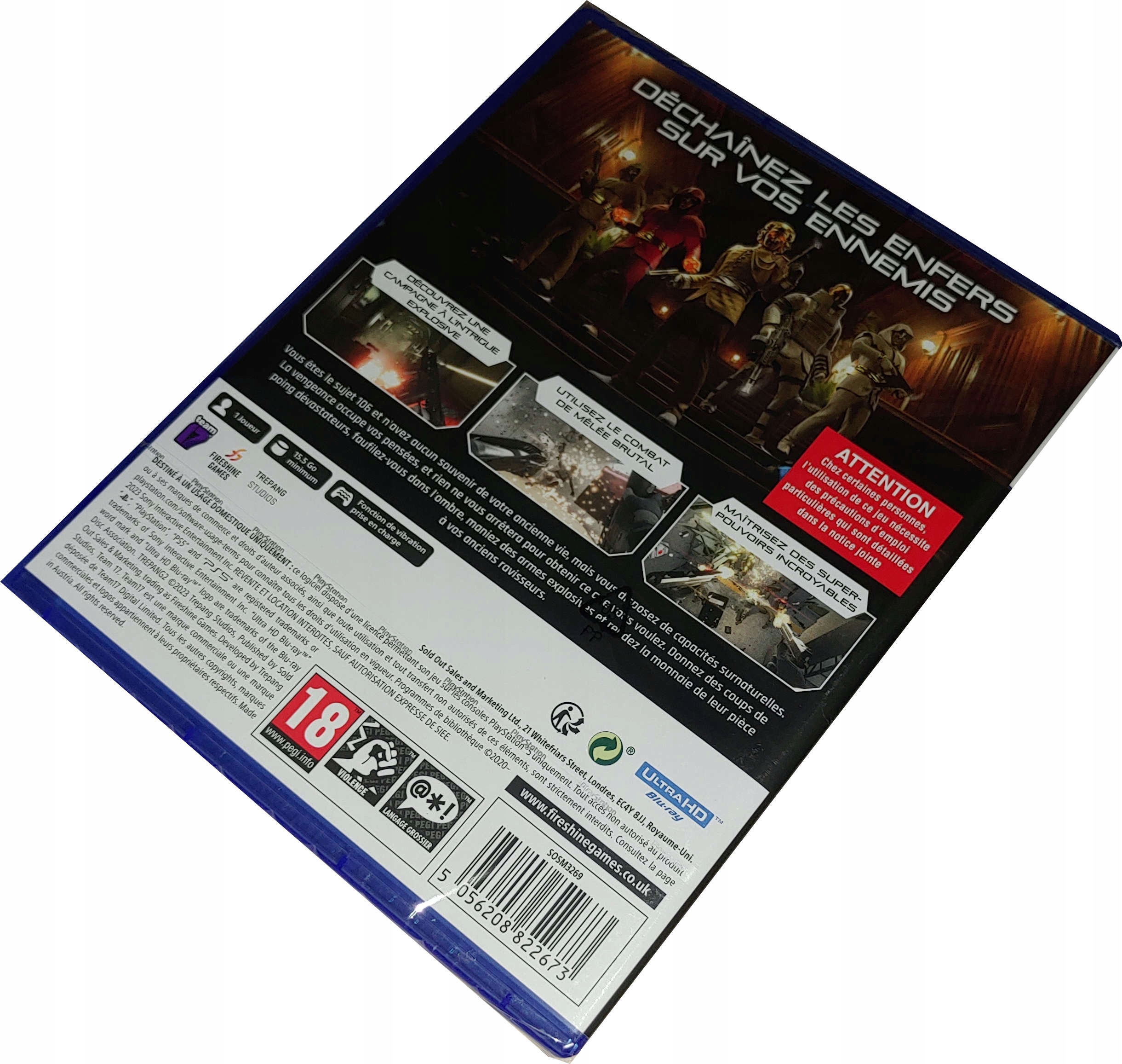 TREPANG 2 / PS5 / NOWA / ANG Rodzaj wydania Podstawa