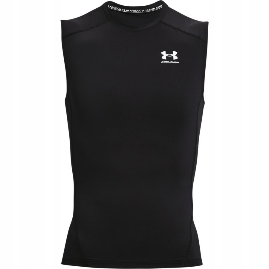 KOSZULKA MĘSKA UNDER ARMOUR BEZ RĘKAWÓW TANK TOP Kolor czarny