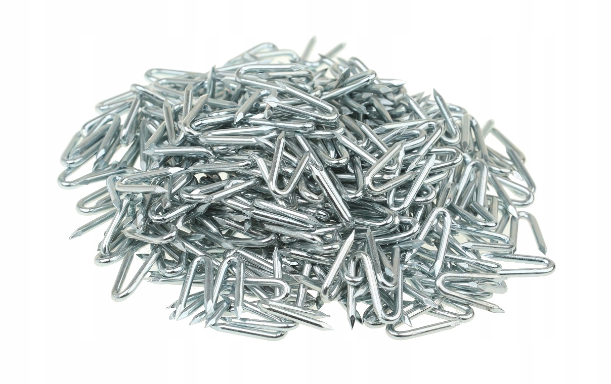 

Gwoździe Budowlane Ocynkowane Skoble 25x3,0 mm 1kg