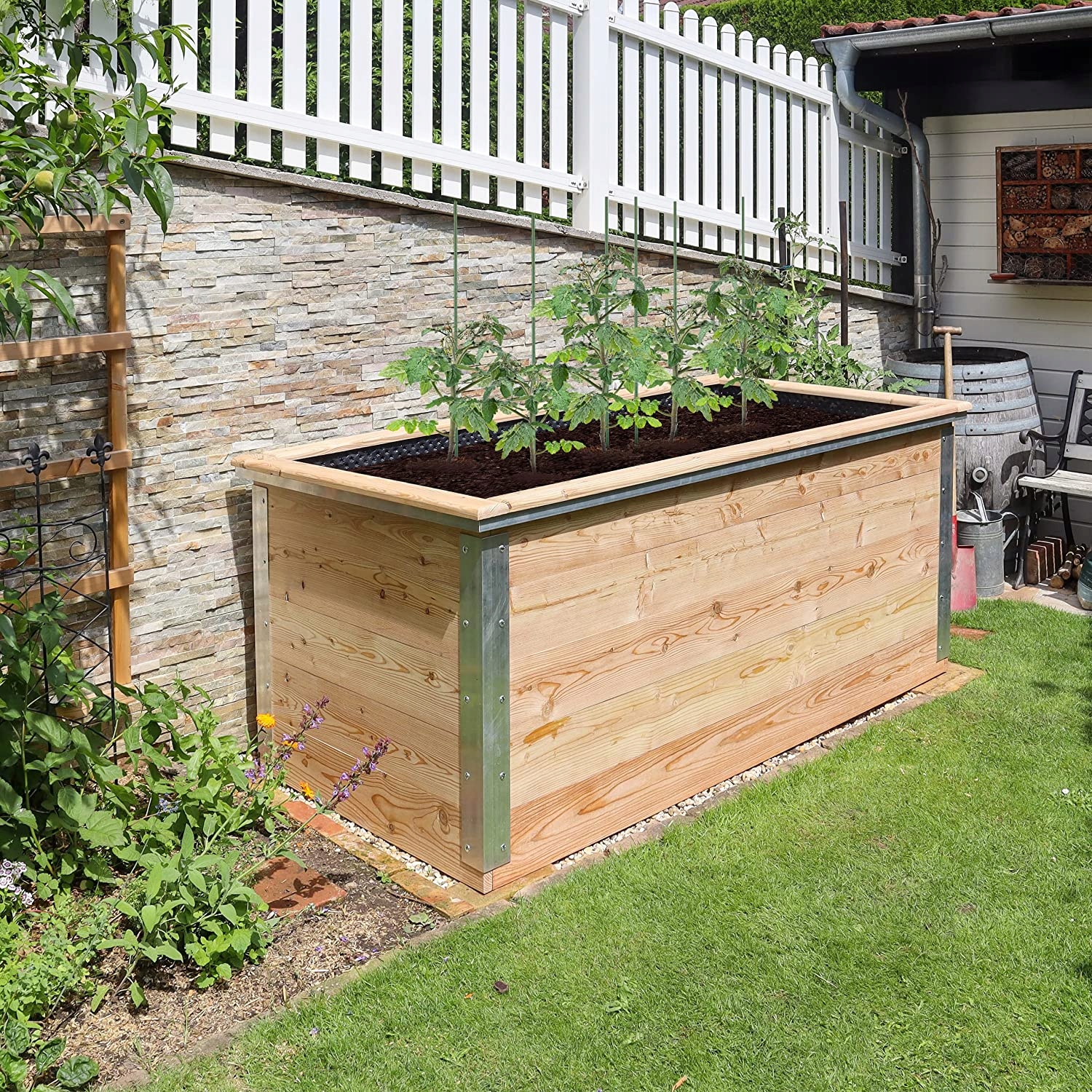 TYCZKA DO ROŚLIN POMIDORÓW KWIATÓW PODPORA PALIK STAL POWLEKANA 11mm 90CM Średnica 11 mm