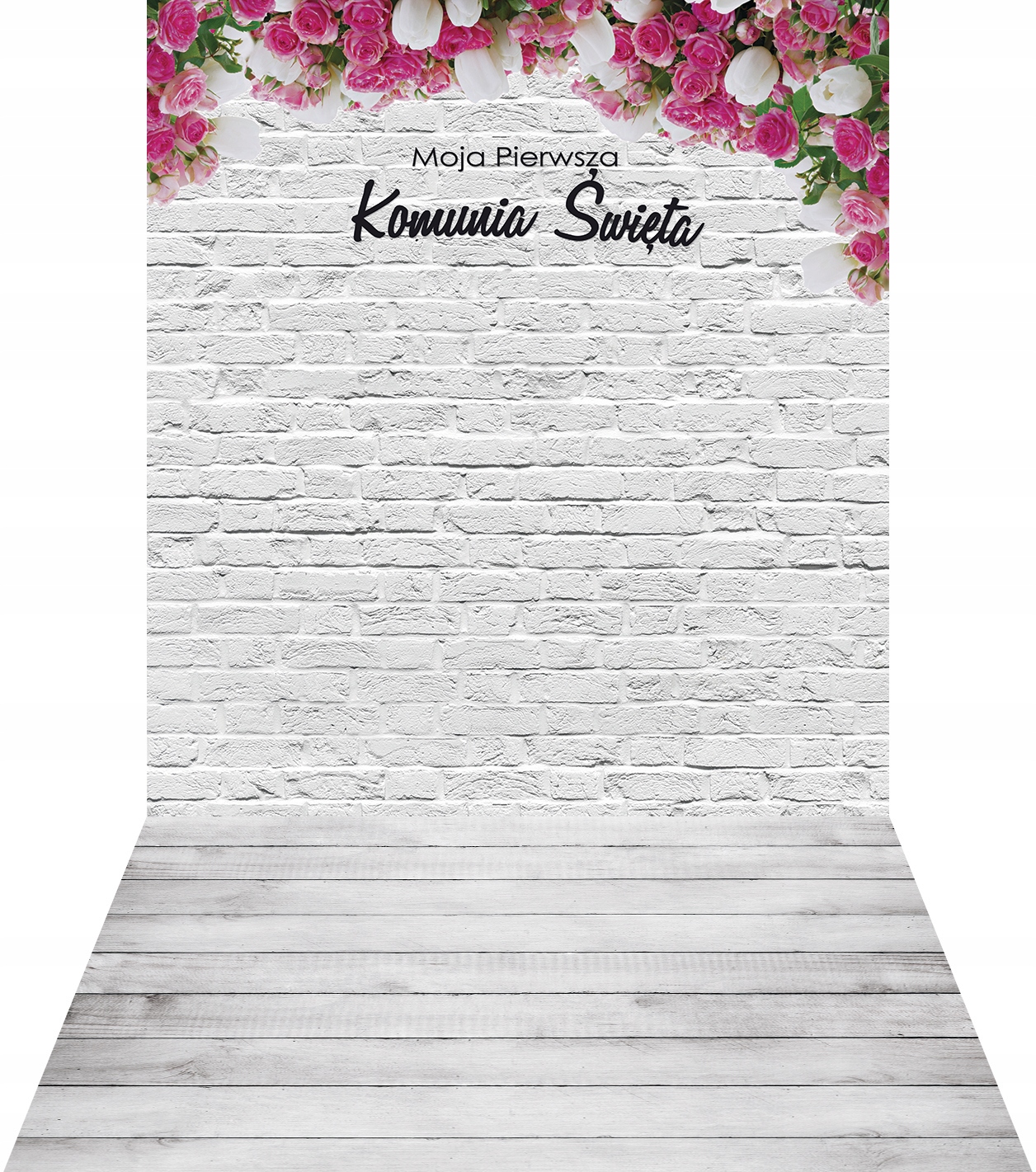 komunijne matowe TŁO komunia 180x400 KMN036